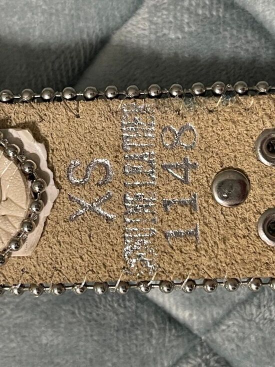BHW Women’s Rhinestone Studded Leather Western Cowgirl Belt main image 11
